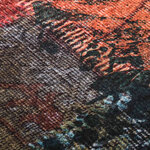 vidaXL Tapis lavable antidérapant Patchwork 80x300 cm Multicolore
