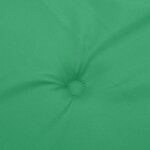 vidaXL Coussin de banc de jardin vert 120x50x4 cm tissu oxford