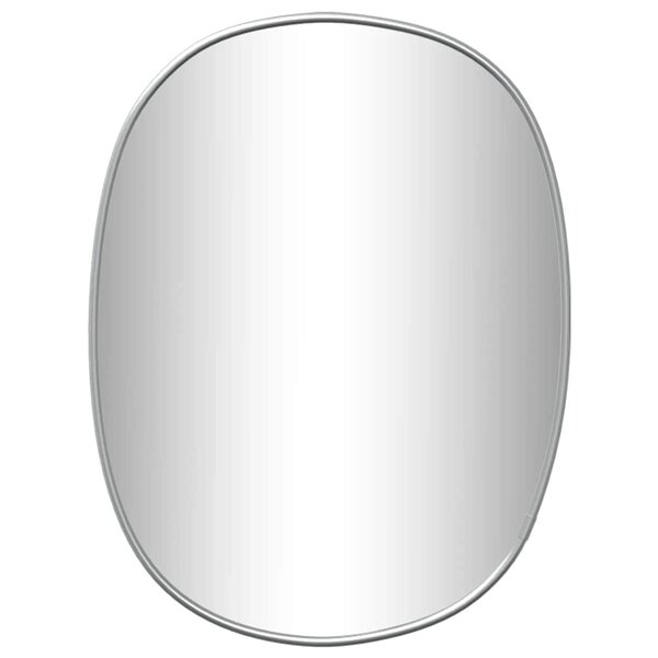 vidaXL Miroir mural Argenté 40x30 cm