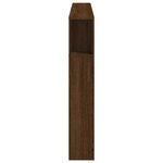 vidaXL Tête de lit à LED chêne marron 180x18 5x103 5cm bois ingénierie