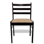 vidaXL Chaises à manger lot de 6 marron bois solide et velours