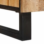 vidaXL Buffet 2 Pièces Marron 60 x 33 x 75 cm Bois de mangue massif
