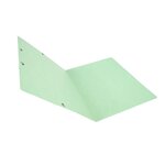 Chemise à élastique sans rabat carte lustrée 400gm2 - A4 - Vert Tilleul EXACOMPTA