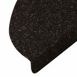 vidaXL Tapis d'escalier auto-adhésifs 30 Pièces anthracite 56x17x3 cm