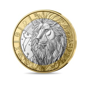 Signes astros - Lion Monnaie de 5€ métal commun