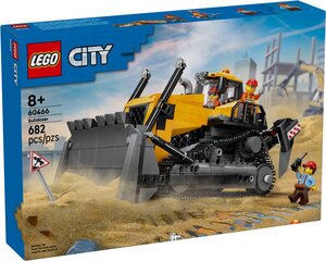 LEGO City - Bulldozer Jaune - 60466 : Construction et Aventure pour Enfants