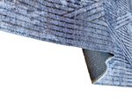 Tapis de salon FISUN 160 x 230 cm - Bleu