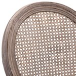 vidaXL Tabourets de bar lot de 2 blanc lin