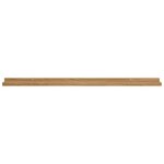 vidaXL Étagère Murale 2 Pièces Marron 100 x 9 x 3 cm Bois d'ingénierie