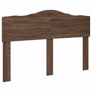 vidaXL Tête de lit Chêne brun 140 cm Bois d'ingénierie