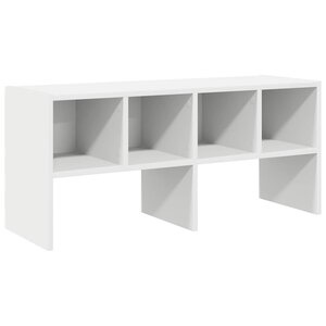 vidaXL Étagère à chaussures empilable blanc 89 5x30x40 cm