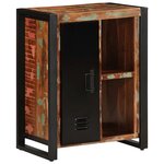vidaXL Buffet multicolore 55x35x70 cm bois massif récupération