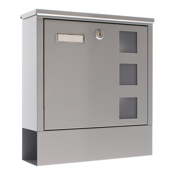 Profirst Mail PM 820 Boîte aux Lettres Argent