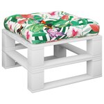 vidaXL Coussin de palette multicolore 60x61 5x10 cm tissu Oxford