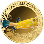 Monnaie MOST FAMOUS CORAL FISH Set 10x1/1000 Oz Or 3000 Francs Chad (PRÉCOMMANDE)