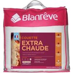 Couette blanche extra chaude en microfibre 240 x 260 cm