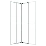 vidaXL Cabine de douche ESG dépoli 90x70x180 cm