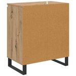 vidaXL Buffet Chêne artisanal 60 x 35 x 70 cm Bois d'ingénierie