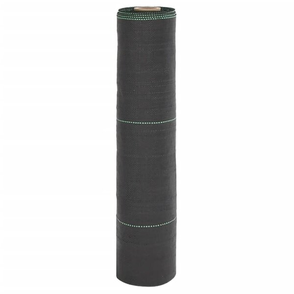 vidaXL Membrane anti-mauvaises herbes noir 0 5x200 m PP
