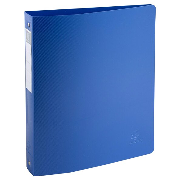 Classeur 4 Anneaux 30mm Polypropylène Recyclé Beeblue - A4 Maxi - Bleu Marine - Exacompta