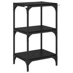 vidaXL Bibliothèque Chêne noir 40 x 33 x 71 cm Bois d'ingénierie