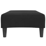 vidaXL Repose-pied noir 77x55x31 cm velours