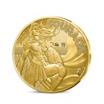 DC COMICS - Monnaie de 250€ Or WONDER WOMAN - COURAGE