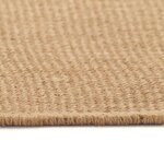 vidaXL Tapis en jute avec endos en latex 200x300 cm