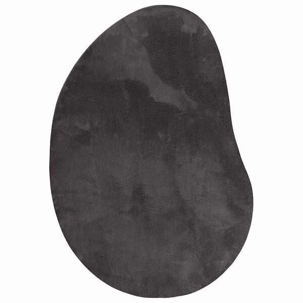 vidaXL Tapis Anthracite 80 x 150 cm Polyester