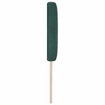 vidaXL Tête de lit LED avec tête de lit Vert foncé 180 cm Polyester
