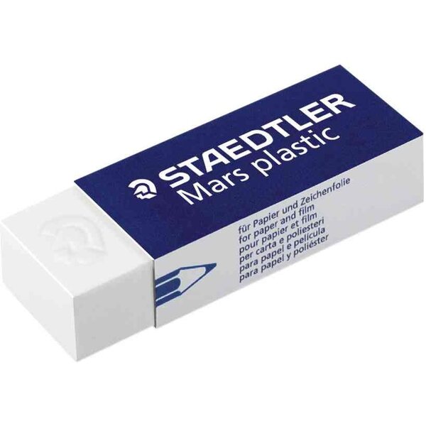 Gomme Mars plastic 526 50 Blanc x 20 STAEDTLER