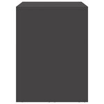 vidaXL Armoire murale pour garage Noir 90 x 40 x 53 cm