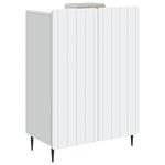vidaXL Buffet Blanc 66 x 34 5 x 92 cm Bois d'ingénierie