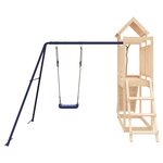 vidaXL Aire de jeux d'extérieur bois de pin massif