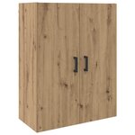 vidaXL Armoire Murale 2 Pièces Chêne artisanal 69 5 x 34 x 90 cm