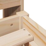 vidaXL Cadre de lit sans matelas 90x190 cm bois de pin massif