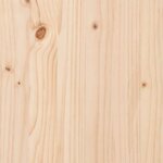 vidaXL Table de pique-nique avec bac à sable pour enfants pin massif