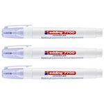 Stylo Correcteur 7700 Banc Pointe Métal 1-2 mm x 3 EDDING