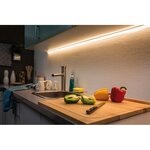 Kit ruban MaxLED 500 3m blanc lumière du jour 17W 230/24V 36VA argent 6500K