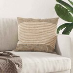 vidaXL Oreiller avec oreiller 2 Pièces Blanc 80 x 80 cm Coton