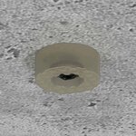 vidaXL Table de chevet Gris béton 40 x 35 x 50 cm Bois d'ingénierie