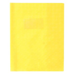 Protège-cahier Grain Losange 18/100ème 17x22 jaune CALLIGRAPHE