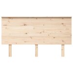 vidaXL Tête de lit 144x6x82 5 cm Bois massif de pin