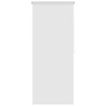 vidaXL Store roulant de douche 120x240 cm Blanc