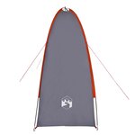 vidaXL Tente de rangement gris et orange imperméable
