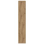 vidaXL Bibliothèque chêne artisanal 100x33x187 5 cm bois d'ingénierie