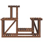 vidaXL Support à fleurs 90x25x73 5 cm bois massif de sapin