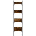 vidaXL Bibliothèque à 4 niveaux chêne 35x30x138 5 cm bois d'ingénierie