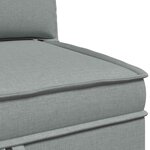 vidaXL Sofa avec rangement Tissu