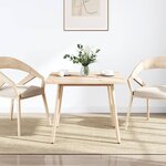 vidaXL Dessus de table 70x70x2 5 cm bois de pin massif
